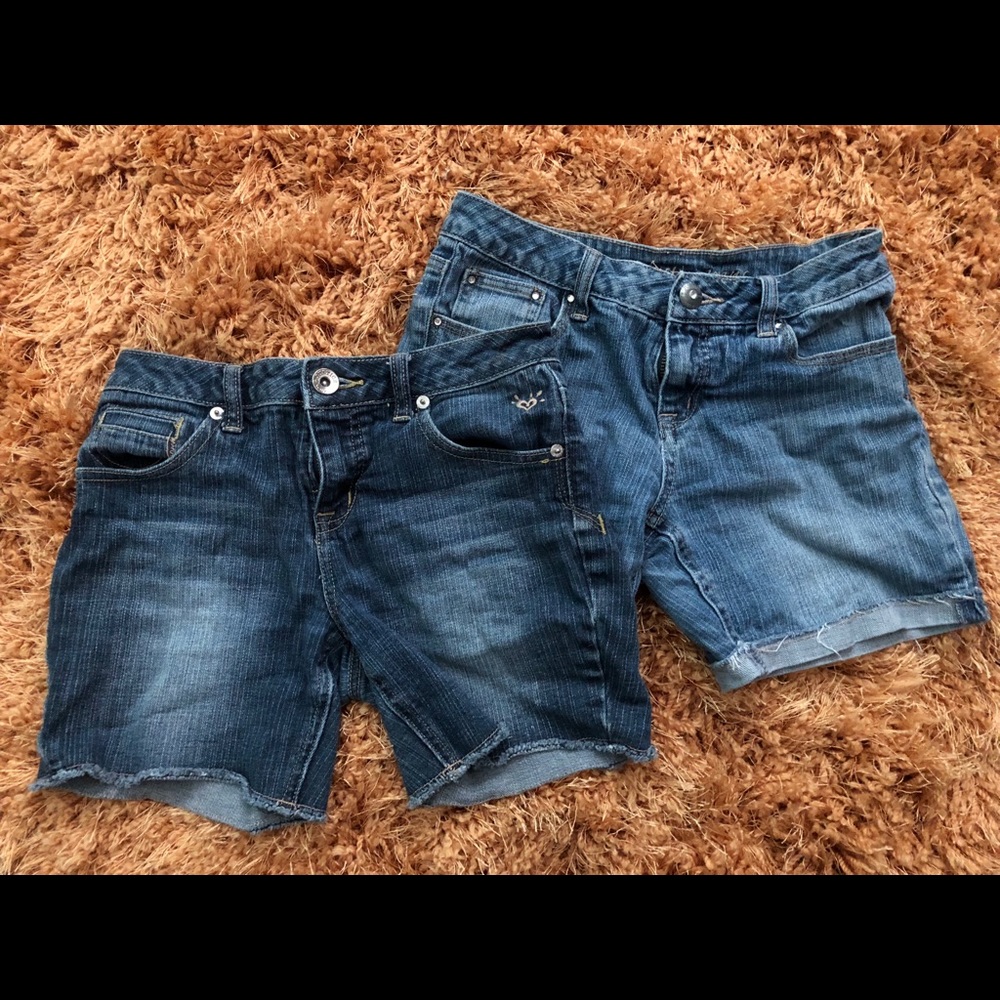 Justice Denim Shorts bundle!